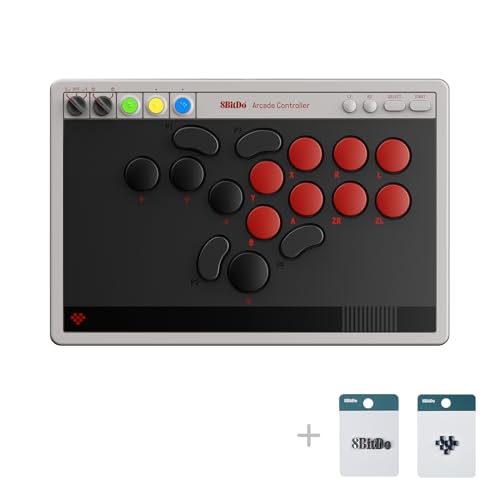 その他 8bitdo arcade stick 8BitDo Retro Arcade Fight Stick with Multiple Connection Options